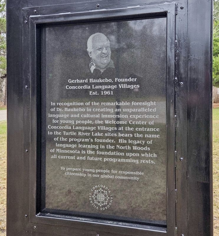 Gerhard Haukebo, Founder Marker image. Click for full size.