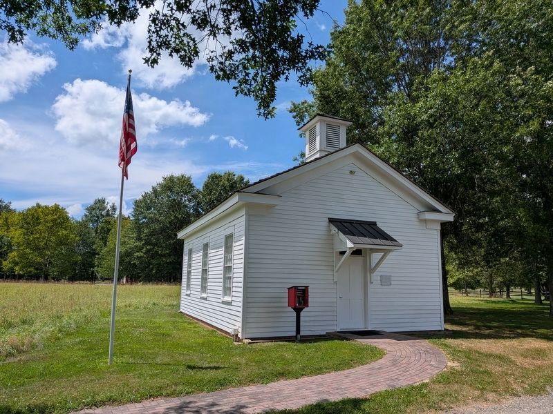 Parsonage Schoolhouse at Schenck Farmstead. Click for full size. Parsonage Schoolhouse at Schenck Farmstead image. Click for full size.