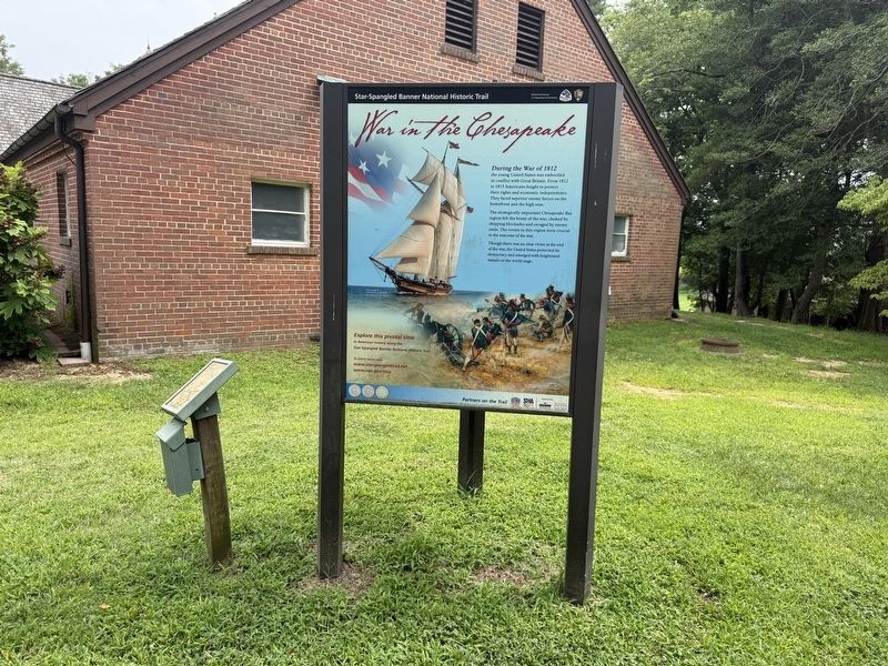 War in the Chesapeake Marker. Click for full size. War in the Chesapeake Marker image. Click for full size.