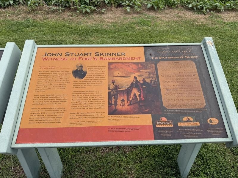 John Stuart Skinner Marker image. Click for full size.