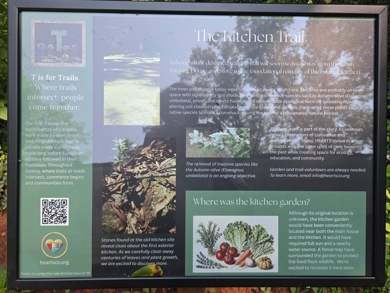 The Kitchen Trail Marker. Click for full size. The Kitchen Trail Marker image. Click for full size.
