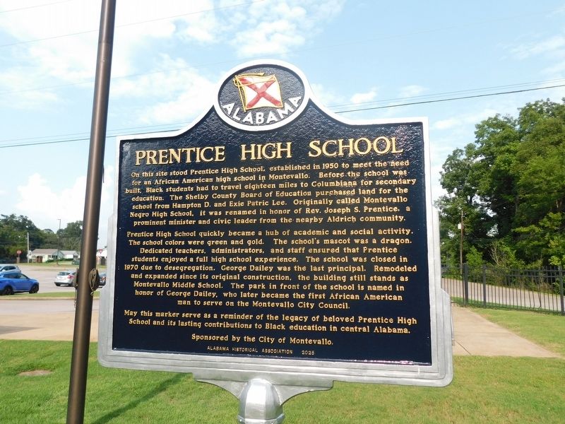 Prentice High School Marker. Click for full size. Prentice High School Marker image. Click for full size.