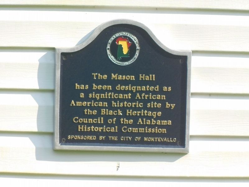 The Mason Hall Marker. Click for full size. The Mason Hall Marker image. Click for full size.