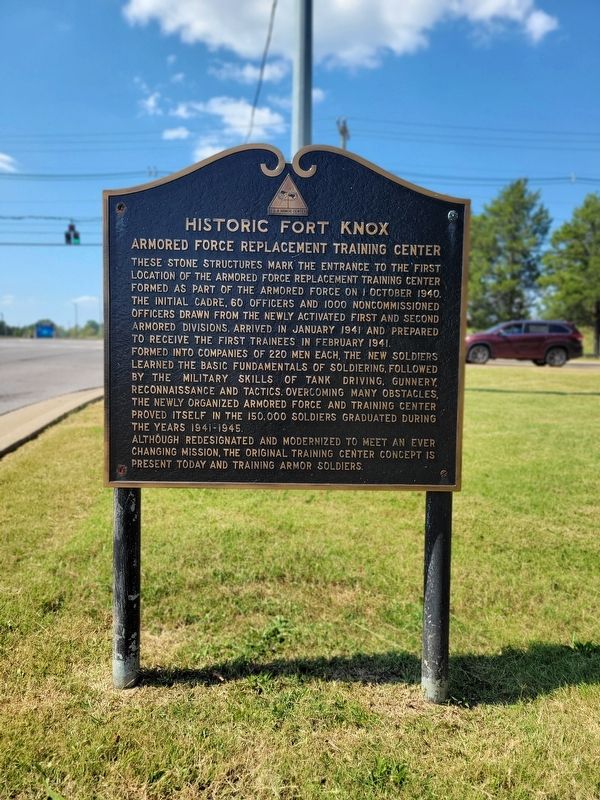 Historic Fort Knox Marker image. Click for full size.