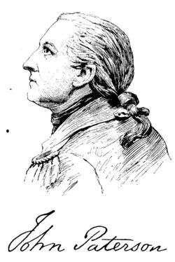 Gen. John Paterson. Click for full size. Gen. John Paterson image. Click for full size.
