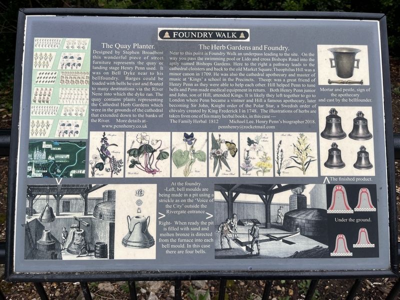 Foundry Walk Marker image. Click for full size.