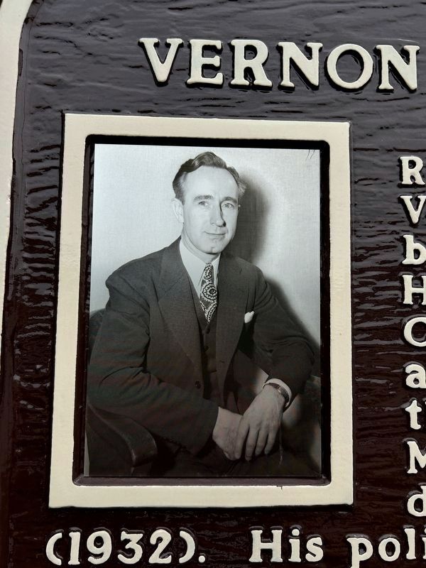 Vernon W. Thomson. Click for full size. Vernon W. Thomson image. Click for full size.