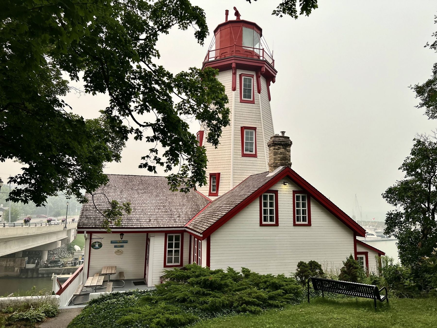The Kincardine Lighthouse in 2026. Click for full size. The Kincardine Lighthouse in 2026 image. Click for full size.