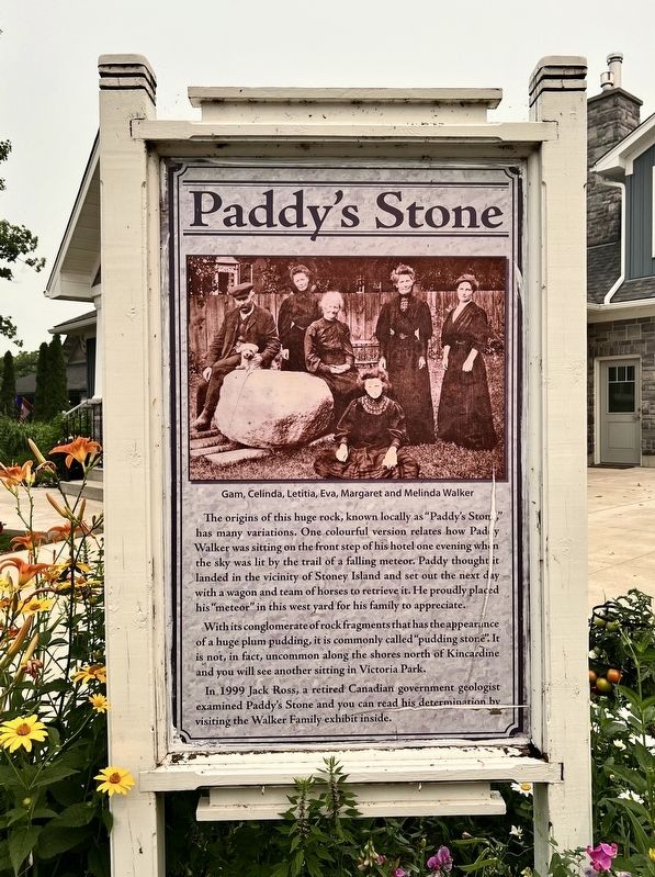 Paddys Stone Marker. Click for full size. Paddys Stone Marker image. Click for full size.