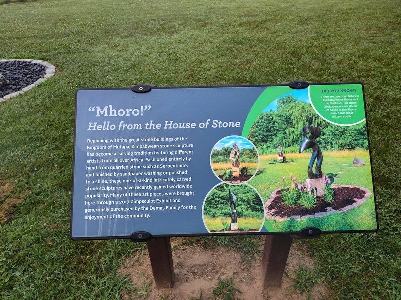 Hello from the House of Stone Marker. Click for full size. Hello from the House of Stone Marker image. Click for full size.