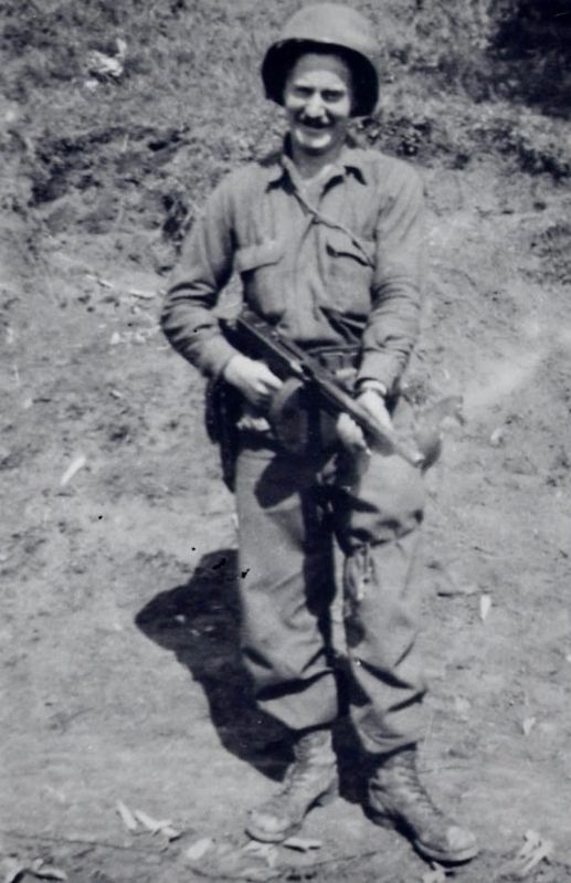 Sergeant Charles Mann during World War 2. Click for full size. Sergeant Charles Mann during World War 2 image. Click for full size.