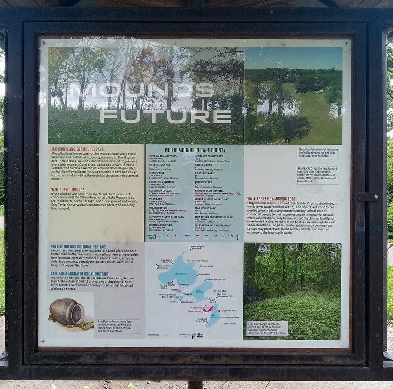 Mounds for the Future Marker. Click for full size. Mounds for the Future Marker image. Click for full size.