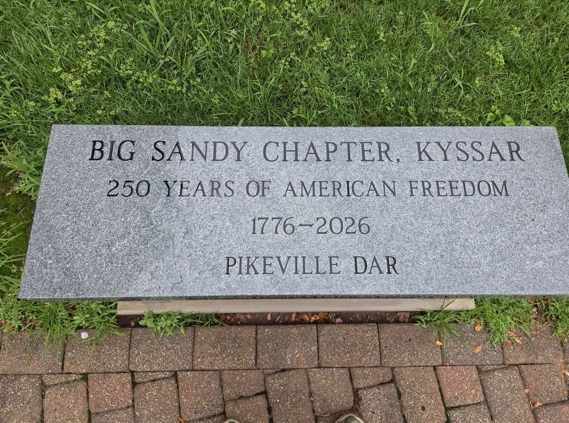 250 Years of American Freedom Marker (top side) image. Click for full size.