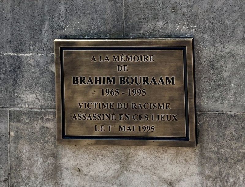 Brahim Bouraam Marker. Click for full size. Brahim Bouraam Marker image. Click for full size.