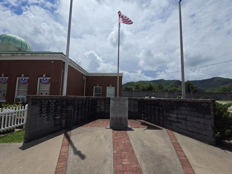 Veterans Memorial at Matewan Town Hall/ Fire Department. Click for full size. Veterans Memorial at Matewan Town Hall/ Fire Department image. Click for full size.