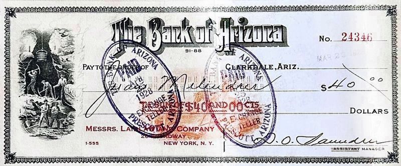 Bank of Arizona. Click for full size. Bank of Arizona image. Click for full size.