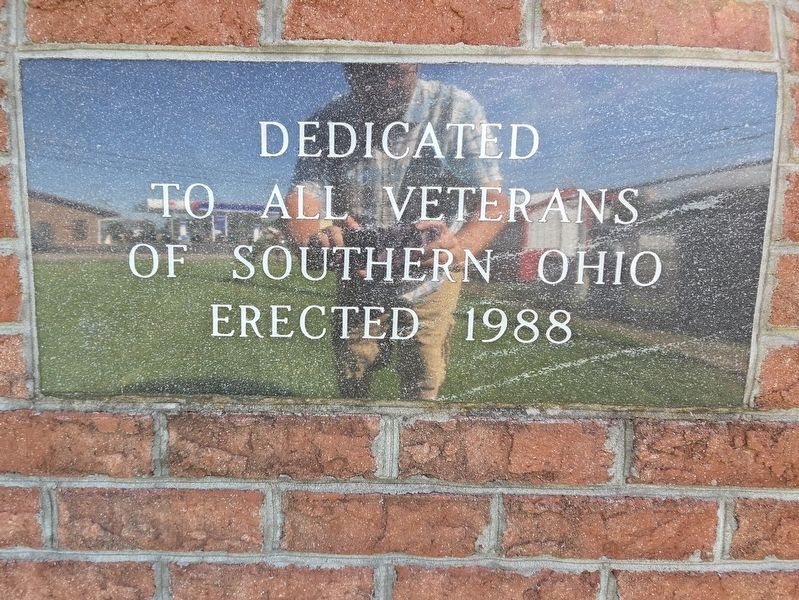 Southern Ohio Veterans Memorial Marker. Click for full size. Southern Ohio Veterans Memorial Marker image. Click for full size.