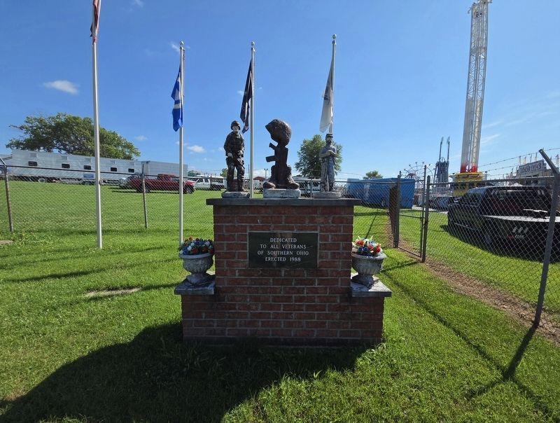 Full Southern Ohio Veterans Memorial. Click for full size. Full Southern Ohio Veterans Memorial image. Click for full size.