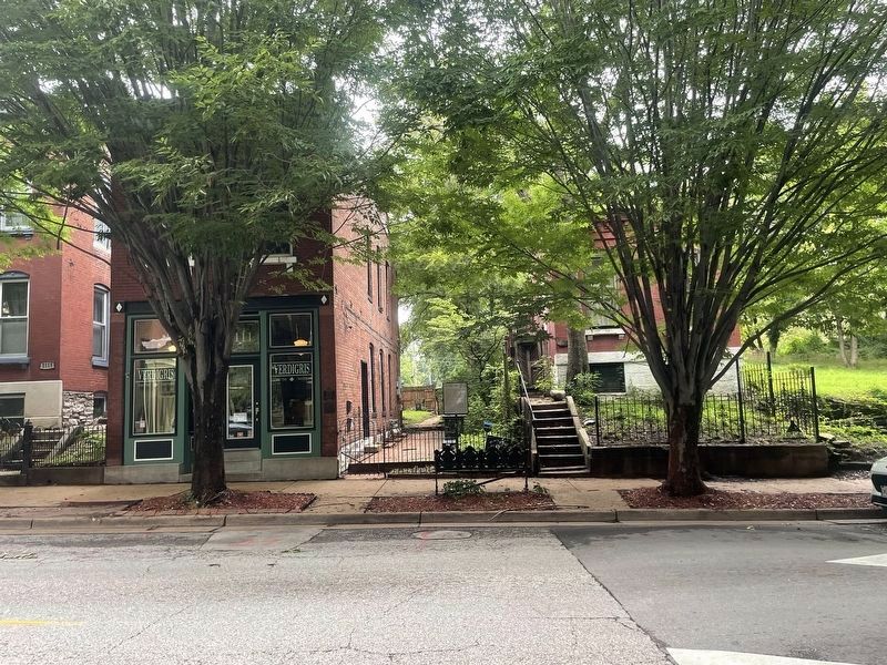 The Cigar Store Marker - alternate context view showing 2111 (left) & adjacent building. Click for full size. The Cigar Store Marker - alternate context view showing 2111 (left) & adjacent building image. Click for full size.