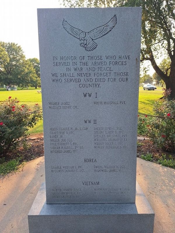 War Memorial Marker image. Click for full size.