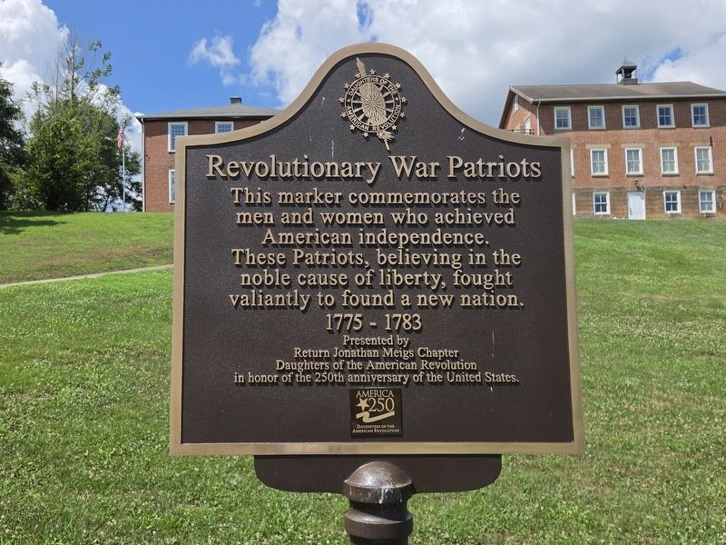 Revolutionary War Patriots Marker. Click for full size. Revolutionary War Patriots Marker image. Click for full size.