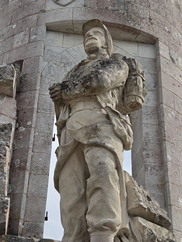Moulineaux Memorial. Click for full size. Moulineaux Memorial image. Click for full size.