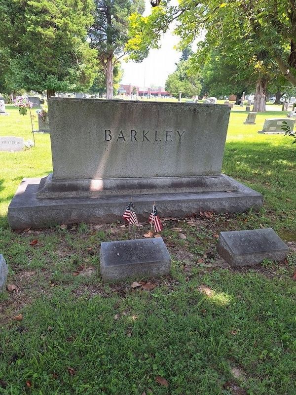 Barkley's Grave. Click for full size. Barkley's Grave image. Click for full size.