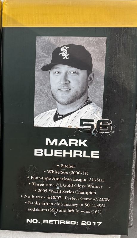 Mark Buehrle Marker image. Click for full size.