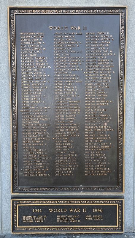 Freedom Honor Roll Marker. Click for full size. Freedom Honor Roll Marker image. Click for full size.