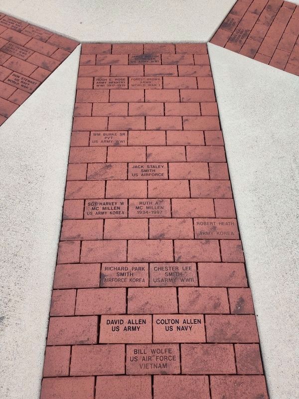 Quincy Ohio Veterans Memorial. Click for full size. Quincy Ohio Veterans Memorial image. Click for full size.