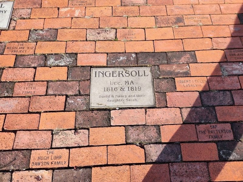 Founders' Walk Marker. Click for full size. Founders' Walk Marker image. Click for full size.