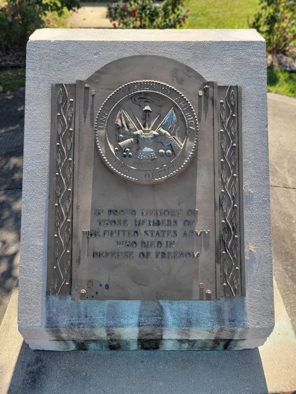 Defenders of Freedom Memorial Marker. Click for full size. Defenders of Freedom Memorial Marker image. Click for full size.
