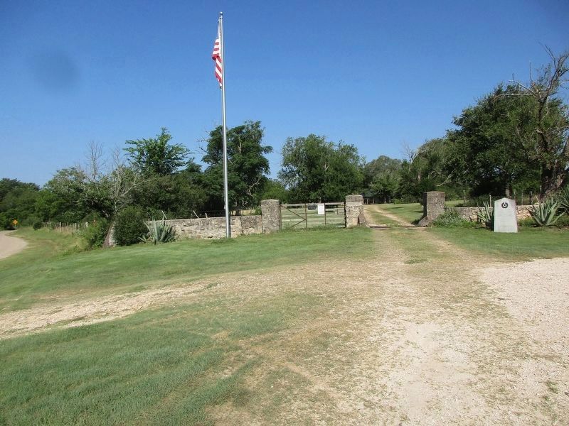Site of Camp Verde Marker. Click for full size. Site of Camp Verde Marker image. Click for full size.