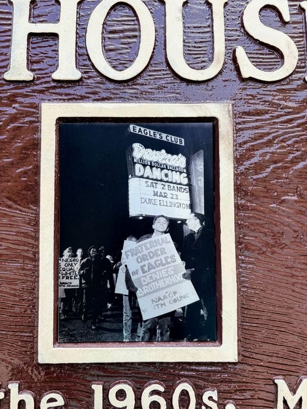 Milwaukee's Fair Housing Movement Marker. Click for full size. Milwaukee's Fair Housing Movement Marker image. Click for full size.