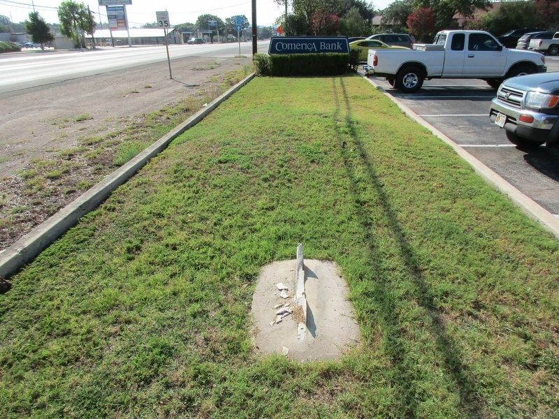 Missing Old Spanish Trail Marker image. Click for full size.