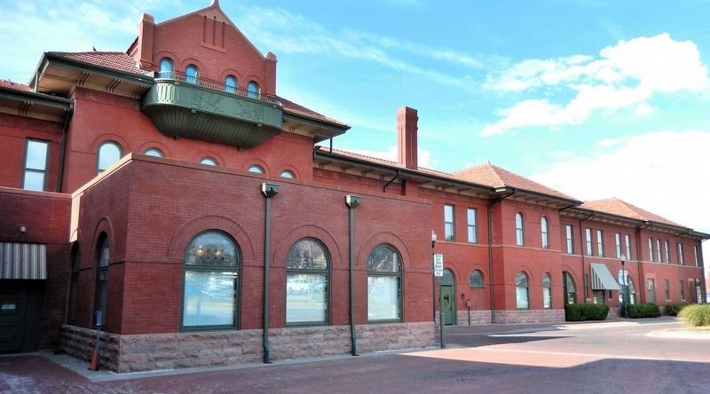 Santa Fe Depot (<i>northeast elevation</i>). Click for full size. Santa Fe Depot (<i>northeast elevation</i>) image. Click for full size.