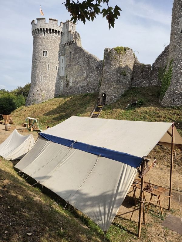 La renaissance du château / The Restoration of the Castle Marker. Click for full size. La renaissance du château / The Restoration of the Castle Marker image. Click for full size.