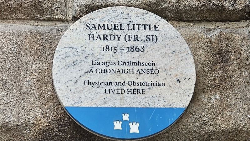 Samuel Little Hardy (FRCSI) Marker. Click for full size. Samuel Little Hardy (FRCSI) Marker image. Click for full size.