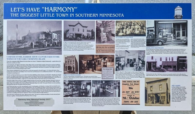 Let's Have "Harmony" Marker. Click for full size. Let's Have "Harmony" Marker image. Click for full size.