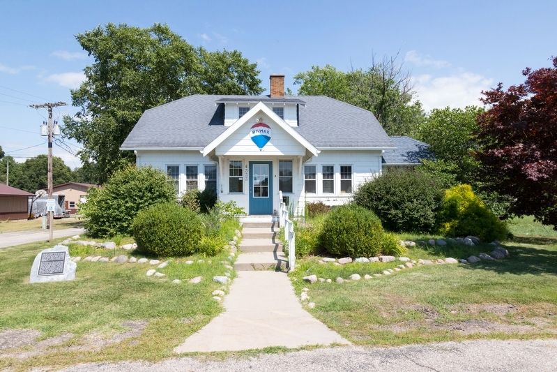 Home of Fred �Killer� Burke and Marker image. Click for full size.