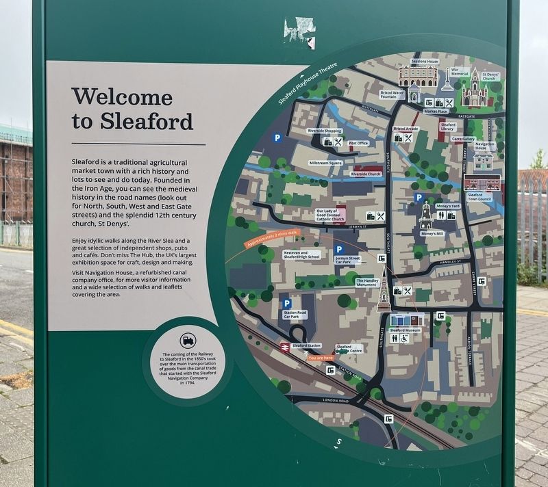 Welcome to Sleaford Marker, Side One. Click for full size. Welcome to Sleaford Marker, Side One image. Click for full size.