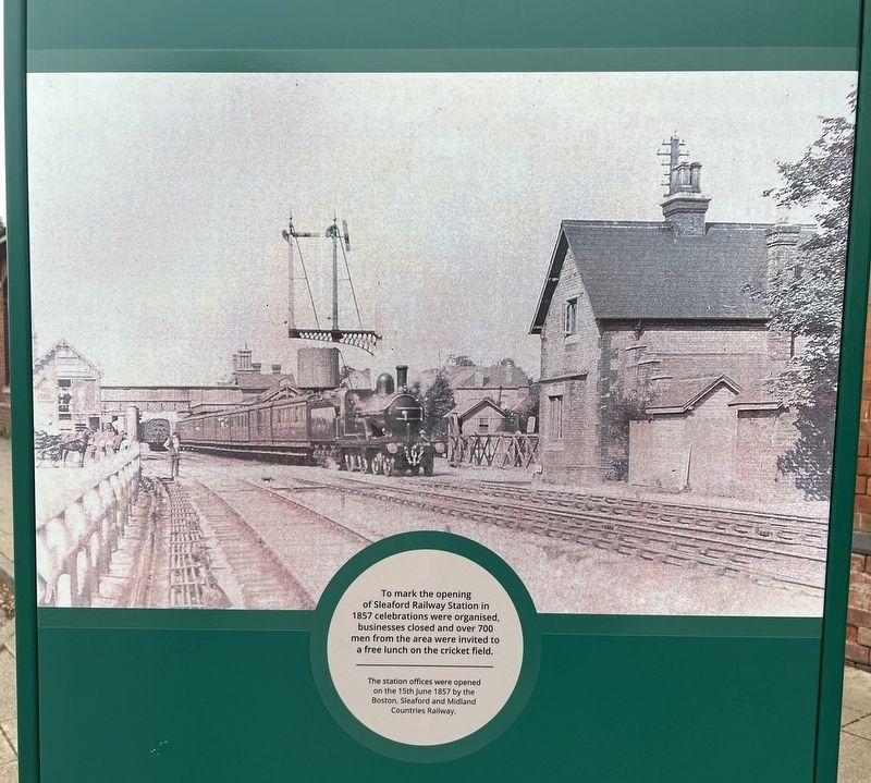 Welcome to Sleaford Marker, Side Two. Click for full size. Welcome to Sleaford Marker, Side Two image. Click for full size.