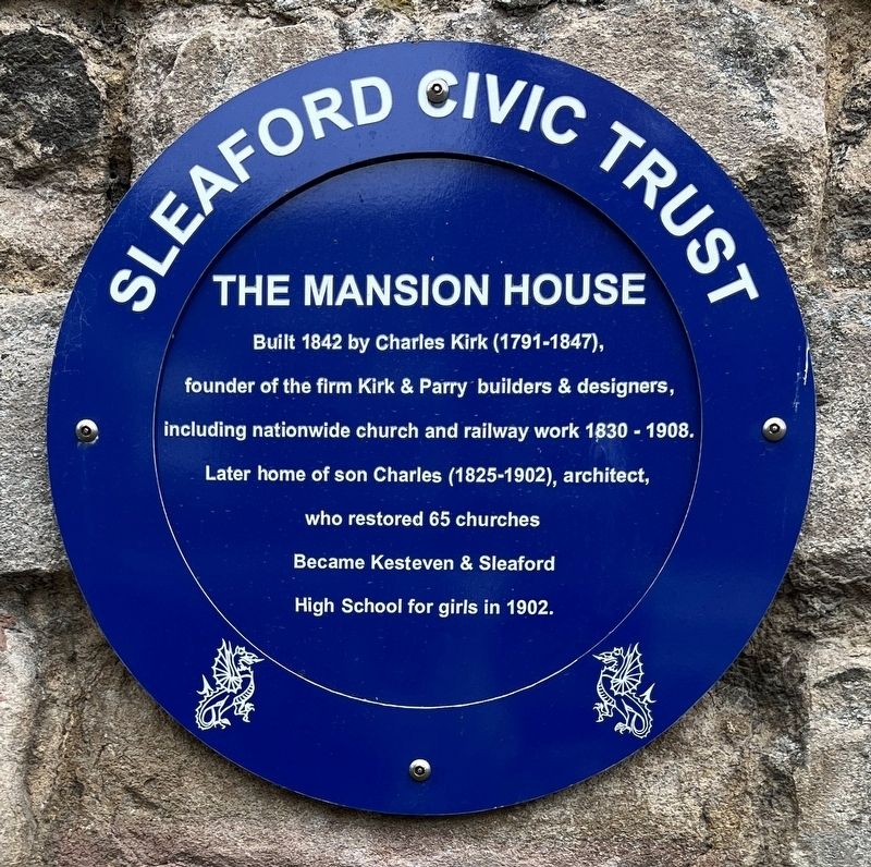 The Mansion House Marker. Click for full size. The Mansion House Marker image. Click for full size.