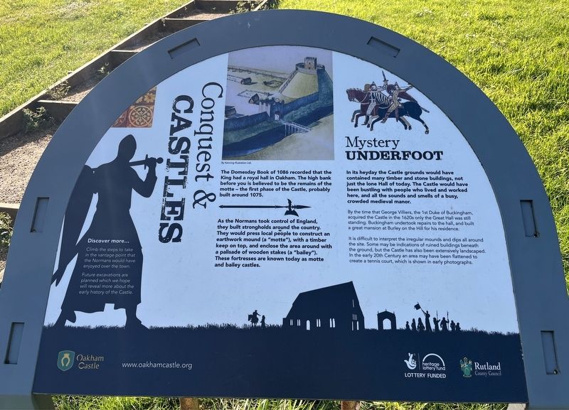 Conquest & Castles Marker. Click for full size. Conquest & Castles Marker image. Click for full size.
