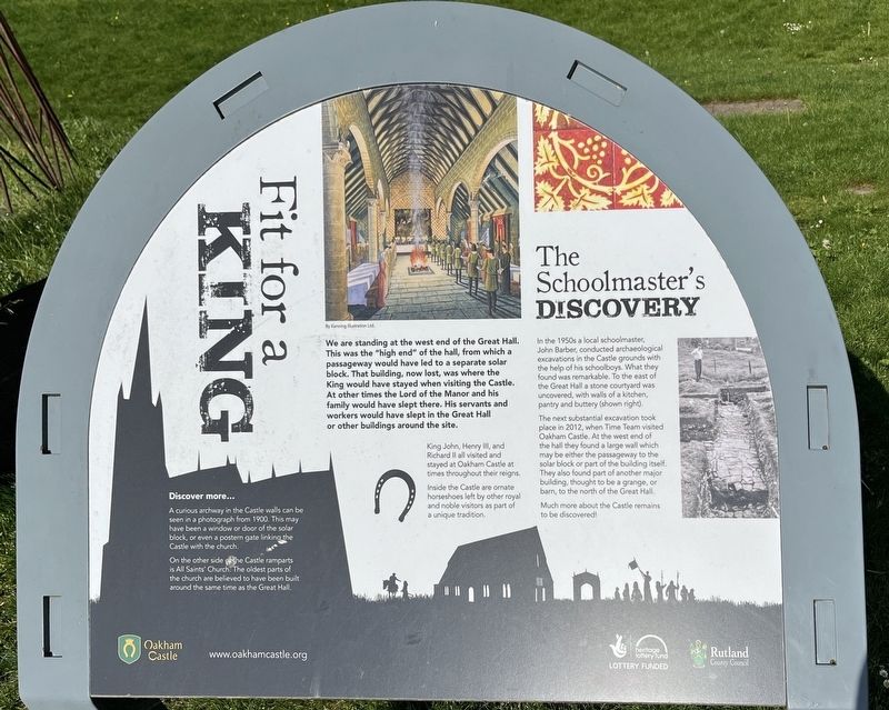 Fit for a King Marker. Click for full size. Fit for a King Marker image. Click for full size.