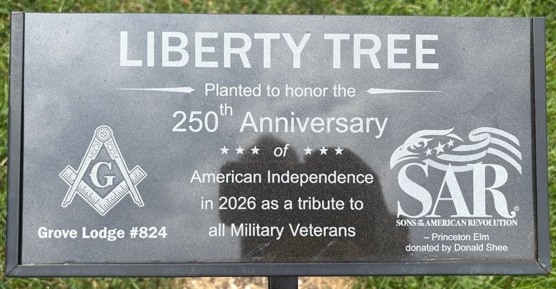 Liberty Tree Marker. Click for full size. Liberty Tree Marker image. Click for full size.