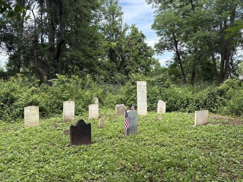 Cemetery Site - The Witbeck Family Cemetery. Click for full size. Cemetery Site - The Witbeck Family Cemetery image. Click for full size.