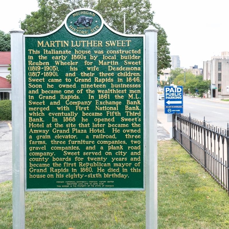 Martin Luther Sweet side of marker. Click for full size. Martin Luther Sweet side of marker image. Click for full size.