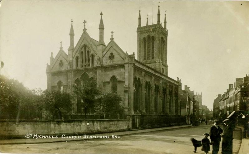 St Michael's Church Stamford. Click for full size. St Michael's Church Stamford image. Click for full size.