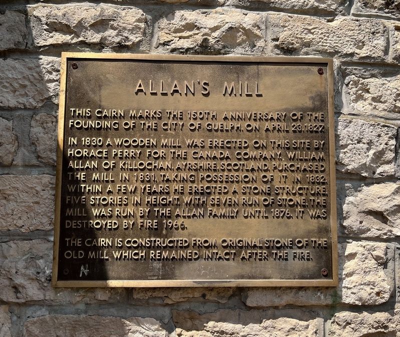 Allan�s Mill Marker image. Click for full size.